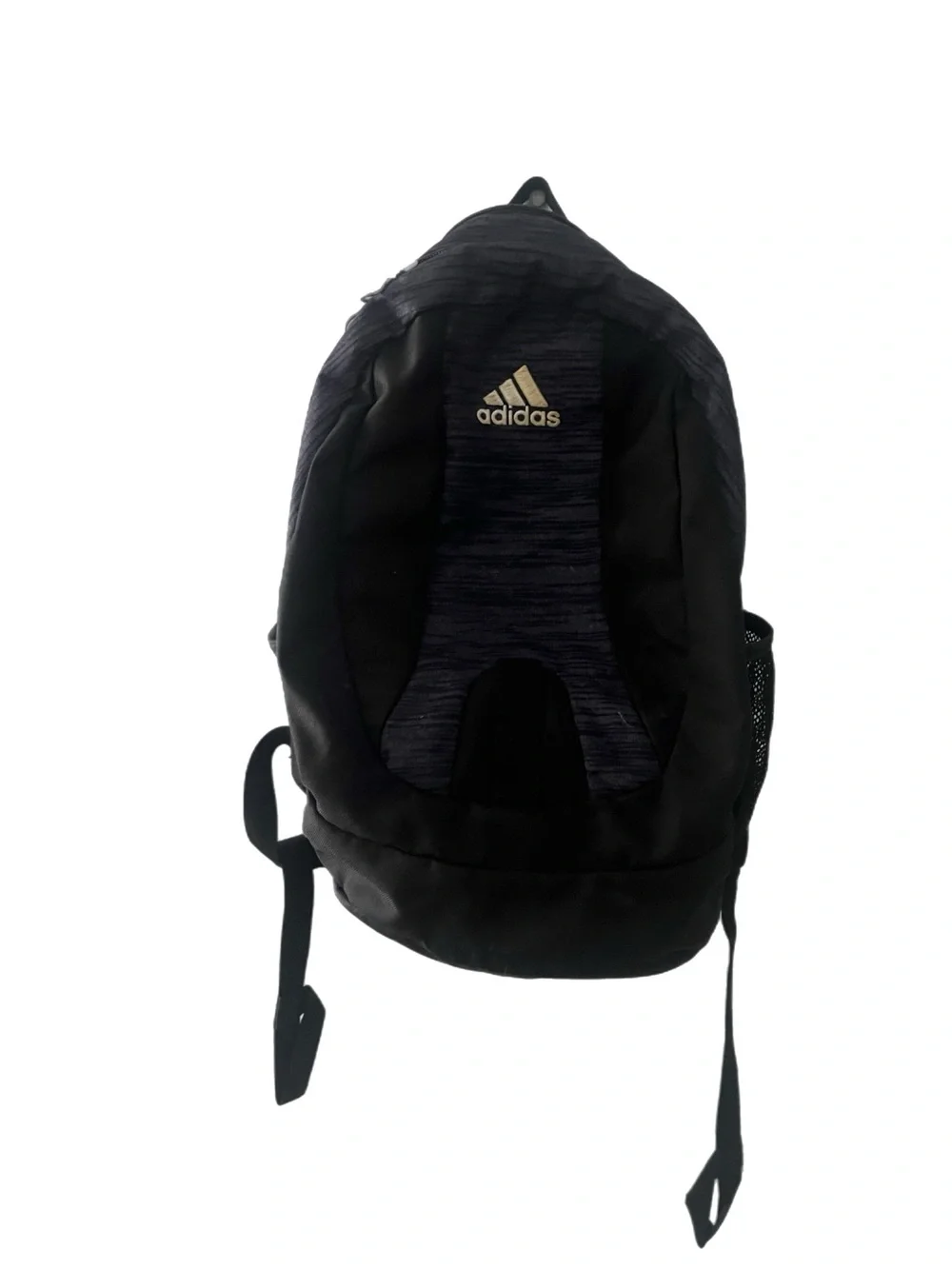 adidas Black and Dark Gray Men’s Backpack with Logo